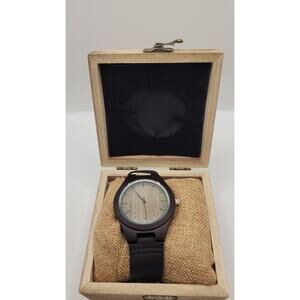 BOBO BIRD Wooden Watch Mens Engraved “To My Man” Gift w/ Box